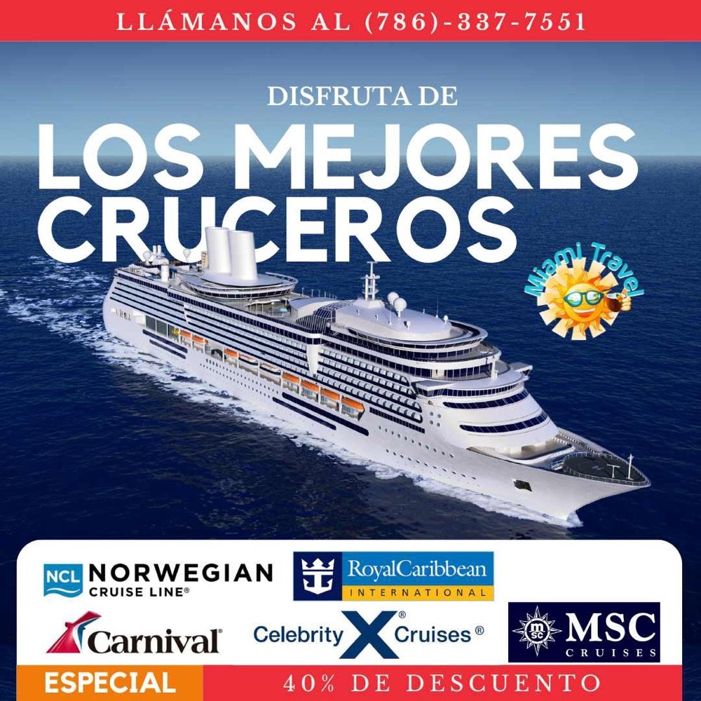 Los mejores cruceros con descuentos especiales